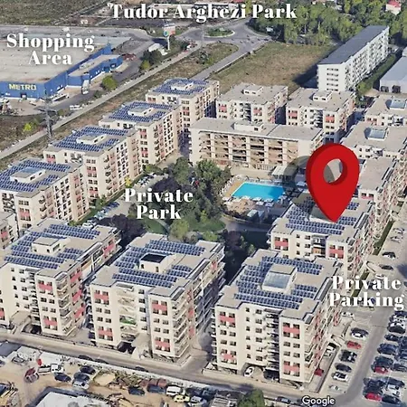 Solar 50, Private Parking, 2 Bedroom Apartament Bucureşti